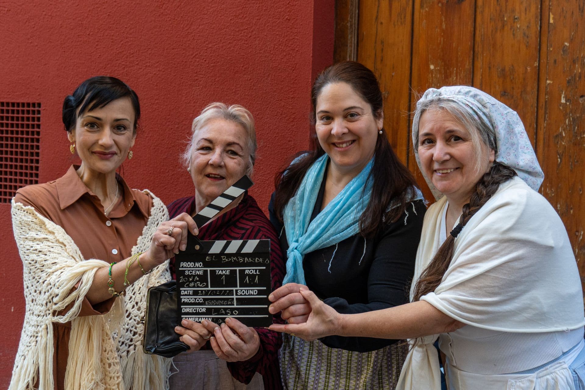 Rodaje el bombardeo de Jaén